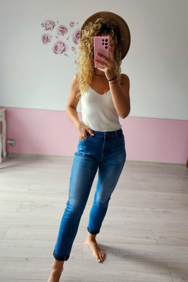 Jeansowe spodnie Relaxed Skinny 1