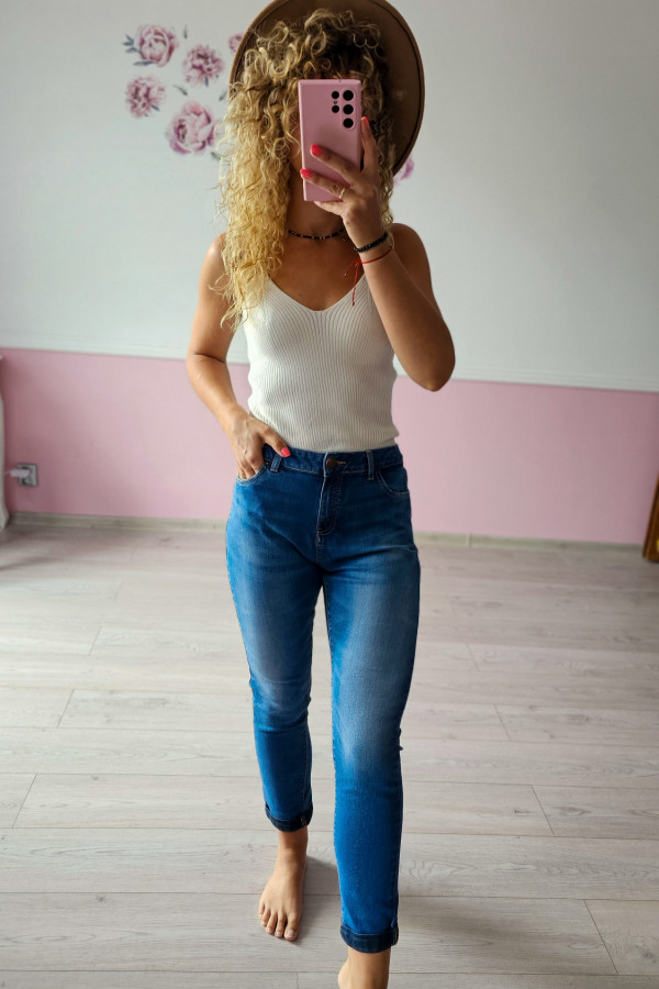 Jeansowe spodnie Relaxed Skinny 2