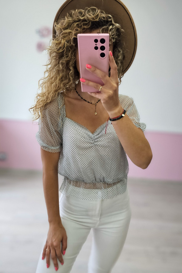 Siatkowana bluzka Primark M/L 1