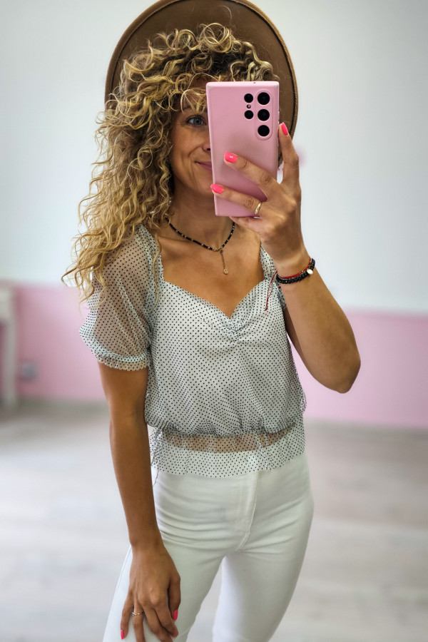 Siatkowana bluzka Primark M/L