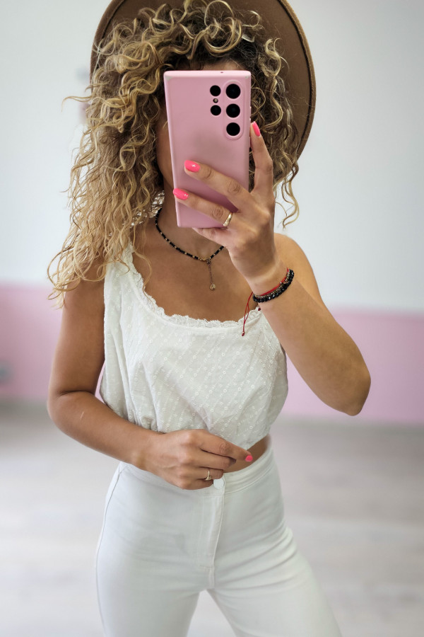 Bawełniany top Rita Ora 2