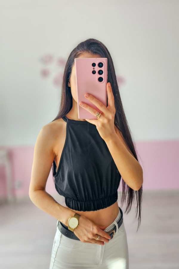 Czarny top Zara 1