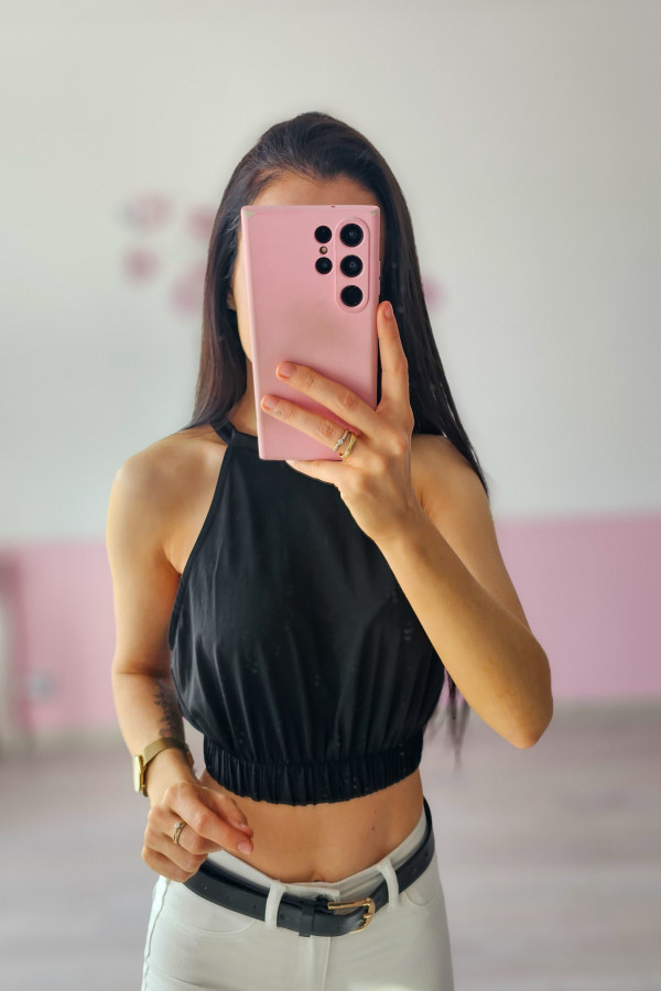 Czarny top Zara