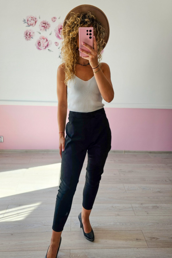 Czarne spodnie Jeggins 2