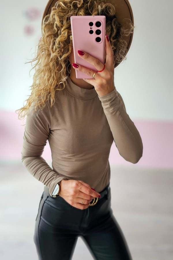 Body beżowe z długim rękawem 1