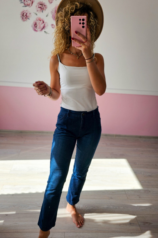 Klasyczne jeansy slim