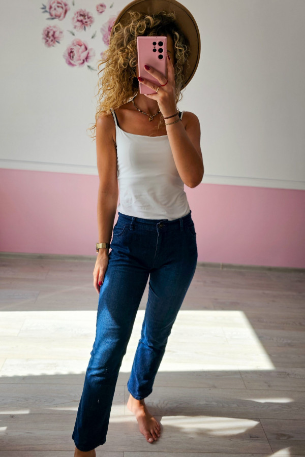 Klasyczne jeansy slim 1