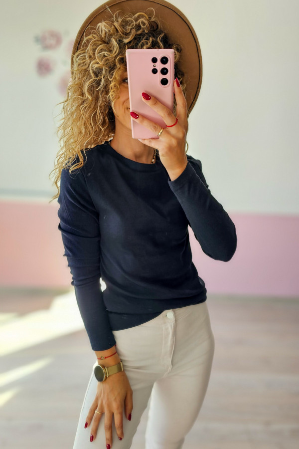 Bluzka basic – czarna 2