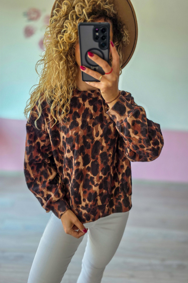 Bluza w panterkę 1