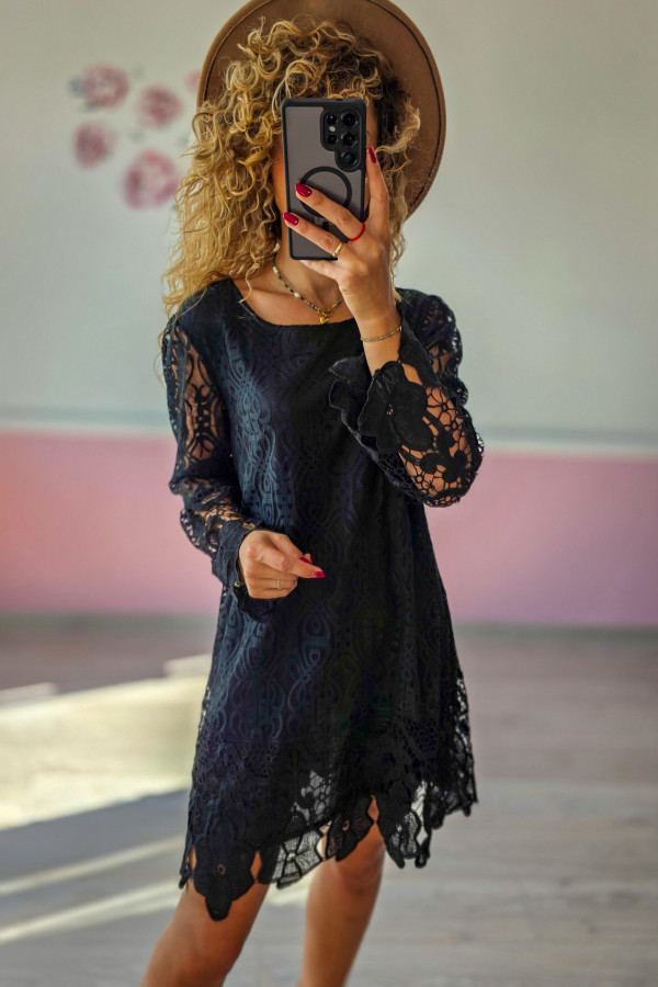 Koronkowa sukienka boho