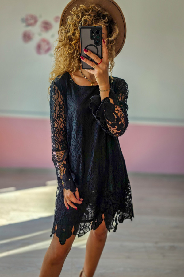 Koronkowa sukienka boho 1