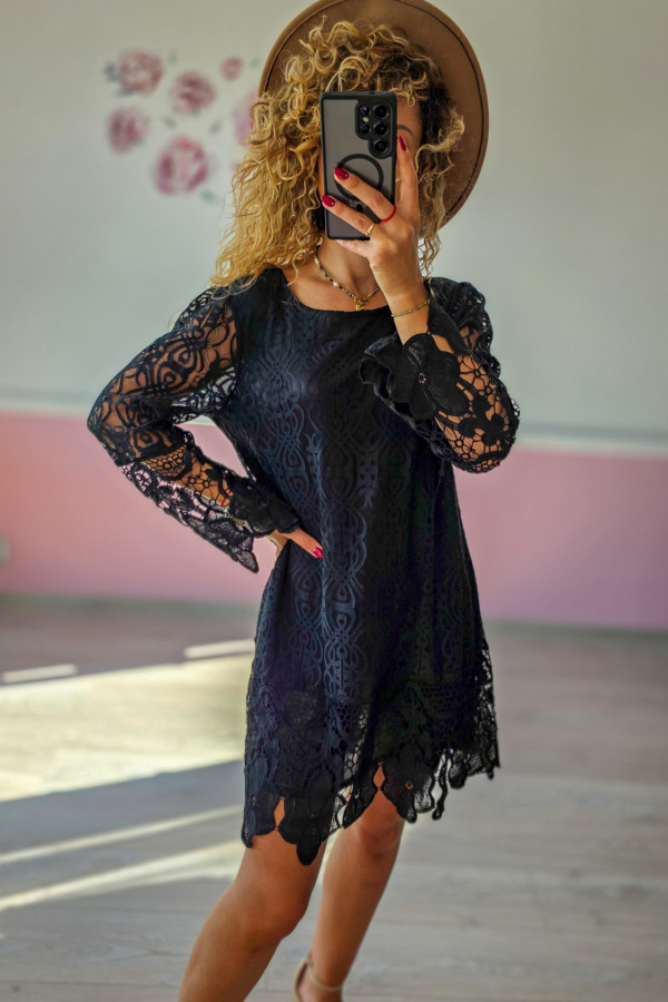 Koronkowa sukienka boho 2