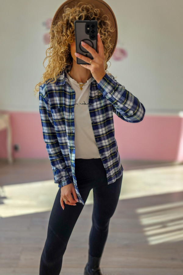 Koszula flanelowa męska oversize – idealna też dla kobiet 2