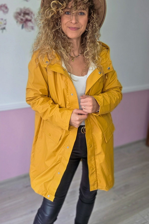 Vero Moda – Kurtka przeciwdeszczowa z kapturem
