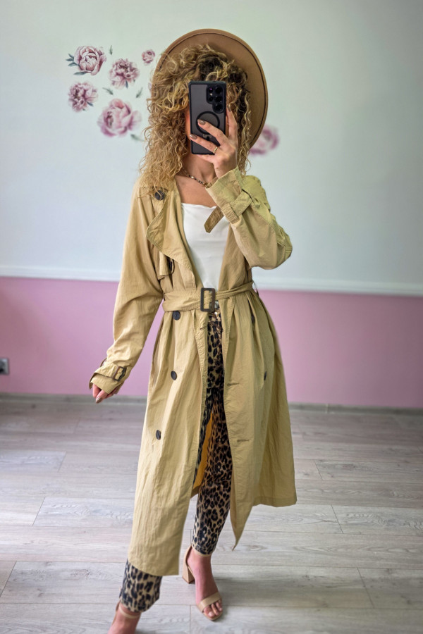 Trencz beżowy damski “City Muse”