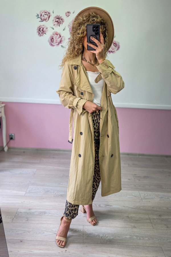 Trencz beżowy damski “City Muse” 2