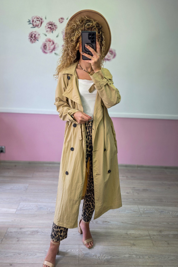 Trencz beżowy damski “City Muse” 6